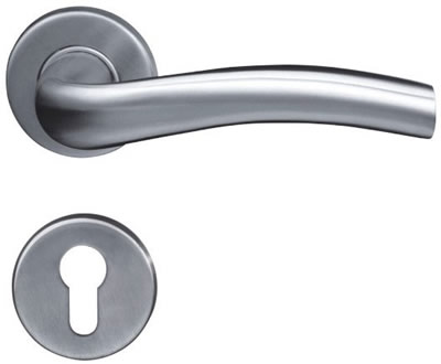 Solid Stainless Steel Lever Handle